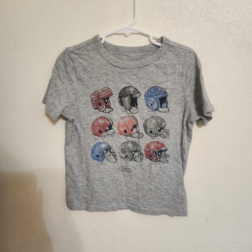 GAP Gray Kids Helmet Print Tee